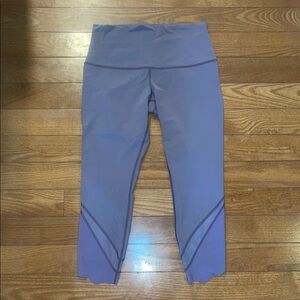 Lululemon Wunder Under Roll Down Scallop Leggings
